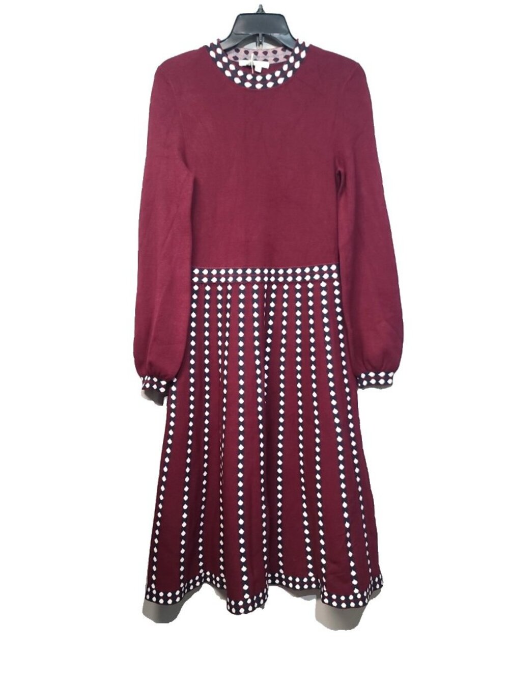 Boden Dollie Knitted Dress Size 8 Red NWT A-Line